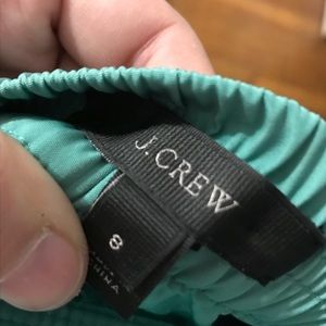 Jcrew pleated crepe pants